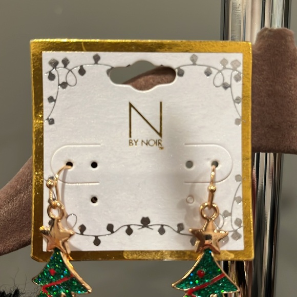 🇪🇸 new Christmas tree earrings jingle bells - Picture 2 of 4